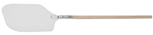 Pizzaschaufel Holz-Griff aus Aluminium