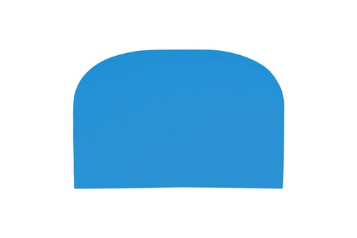 Teigschaber aus LDPE, 148 x 99 mm, blau