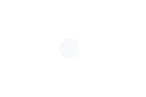 Tortenspitzen aus Papier, Ø 100 mm, weiß, 250 Stück