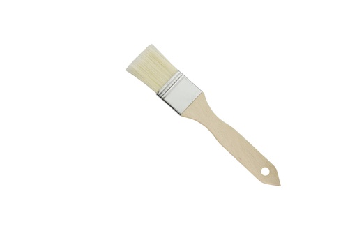 Bäckerpinsel aus Naturborste, 38 mm, weiß