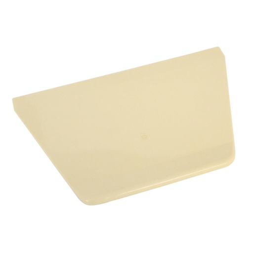 Teigabstecher aus ABS, 221 x 130 mm, elfenbein