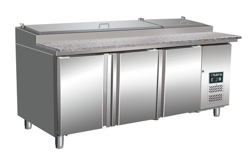 SARO Belegstation 1/3 GN, Granitarbeitsplatte, SH 2000