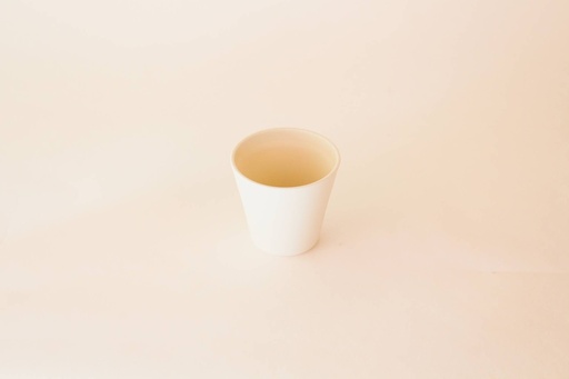 Becher Ø90x85mm/200ml ohne Deckel / chremeweiß / 48 Stk.