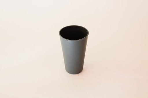 Becher Ø90x145mm/400ml ohne Deckel / schiefergrau / 48 Stk.