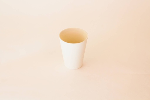 Becher Ø90x115mm/300ml ohne Deckel / cremeweiß / 48 Stk.