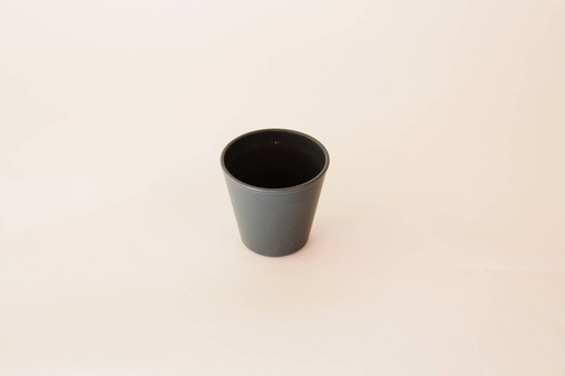 Becher Ø90x85mm/200ml ohne Deckel / schiefergrau / 48 Stk.