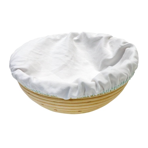 Gärtücher für runde Gärkörbe, Ø 190 mm, weiß