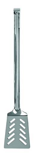 Pfannenwender aus Edelstahl, 375 mm, geschlitzt