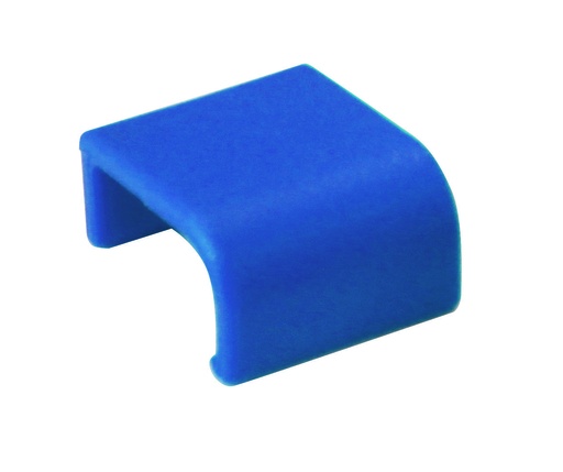 HACCP Markierungs-Clips aus Polypropylen, 20 × 22 mm, blau, 12 Stück