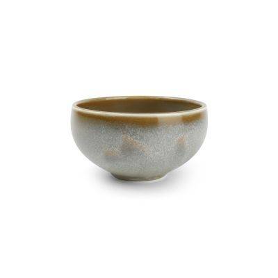 Schüssel Usko aus Porzellan, ø 12 cm, H 6,5 cm, grün