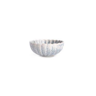 Schüssel Verblasst Dune, Ø 7,5 cm, H 3 cm, blau