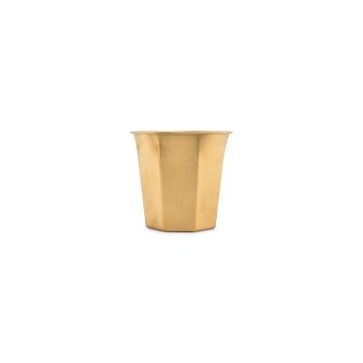 Eiseimer Bar aus Edelstahl, ø 13,5 cm, H 12,5 cm, antikgold