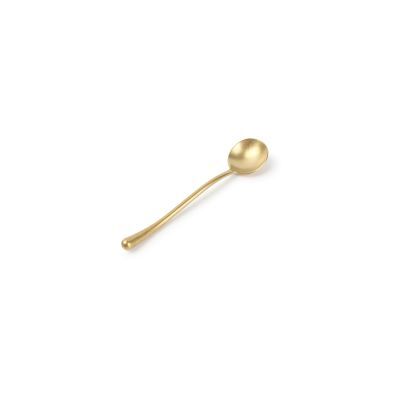 Teelöffel matt Revive aus Edelstahl, 12,5 cm, gold