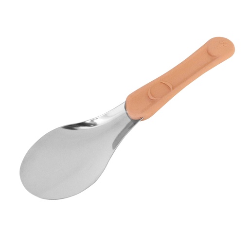 Eisspachtel aus Edelstahl, 260 mm, rosa