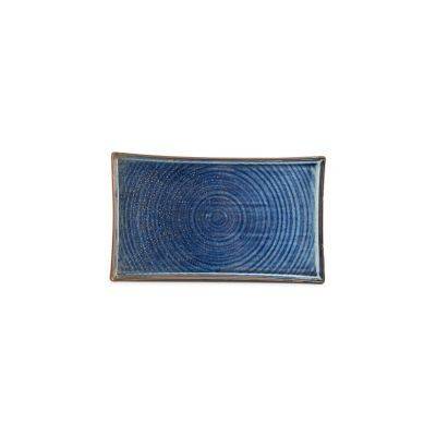 Platte blaue Linie, 33 x 20 cm