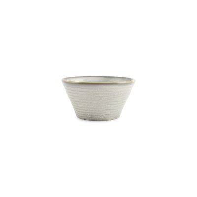 Schale konisch Linie, ø 18 cm, H 9 cm, grün