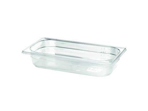 GN 1/3 Behälter aus Polycarbonat, 325 x 176 x 65 mm