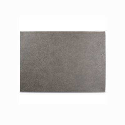 Platzset Lederlook Layer, 43 x 30 cm, grau