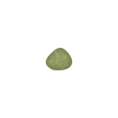 Untersetzer Lederlook Layer, 11 x 10 cm, grün