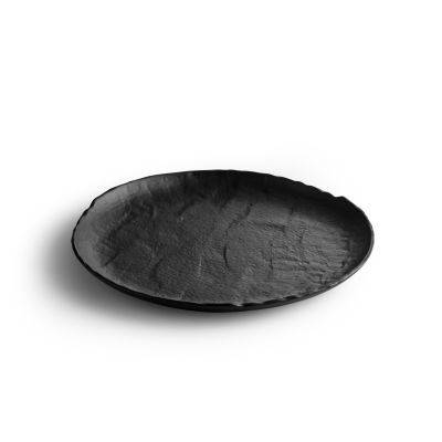 Teller Livelli, 26 cm, schwarz