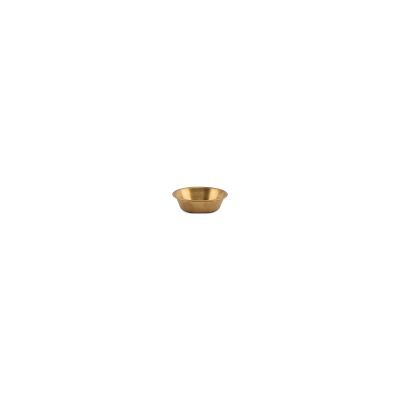 Schüssel antikgold Serve aus Edelstahl, Ø 8,5 cm, H 2,5 cm