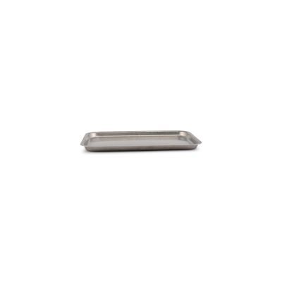Serviertablett Serve aus Edelstahl, 25 × 18,5 × 1,5 cm