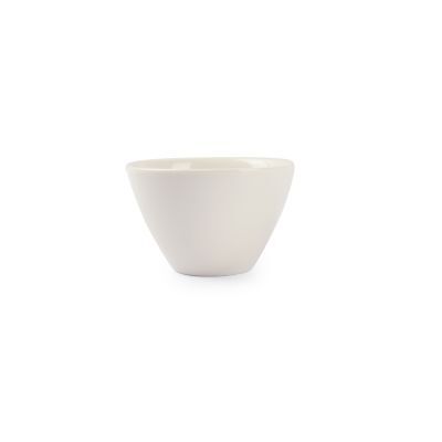 Schüssel konisch Cirro aus Porzellan, ø 10 cm, H 7 cm, weiß