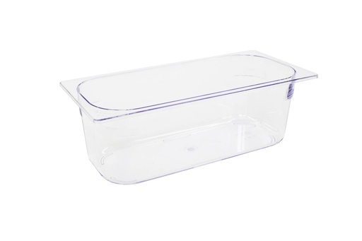 Eisbehälter aus Polycarbonat, 360 x 165 x 120 mm
