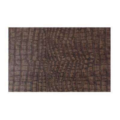 Platzset Krokodiloptik Layer, 45 x 30 cm, braun
