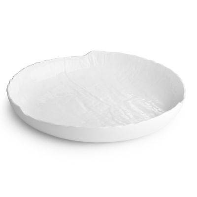 Servierschale Livelli, ø 40 cm, H 7 cm, weiß