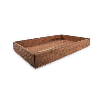 Servierschale Natur Venna, 53 × 32,5 × 6,5 cm