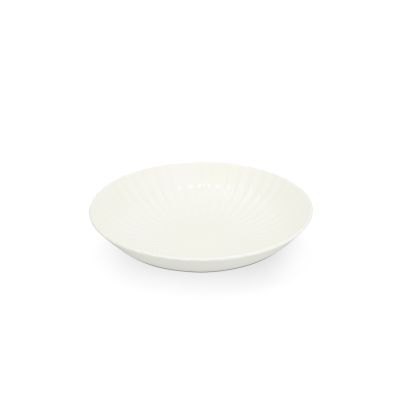 Schale Bloom, ø 26 cm, H 5 cm, weiß