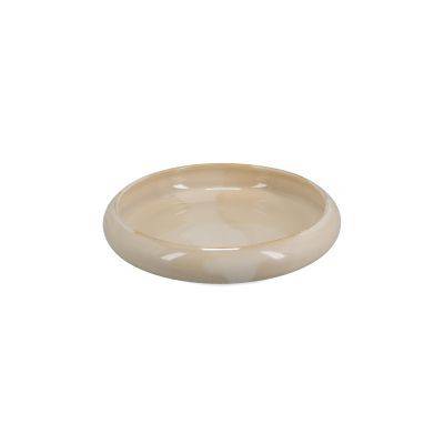 Schüssel Perlen-Aroma, Ø 24,5 cm, H 5 cm, perle
