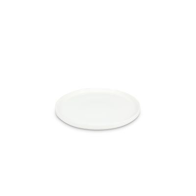 Flacher Teller Gravur aus Porzellan, ø 20 cm, H 2 cm
