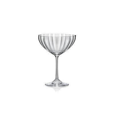 Sektglas Coupe Optic aus Glas, 21 cl