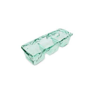 Servierschale, 3-teilig Ecovitra aus Glas, 39 × 14 × 9,5 cm