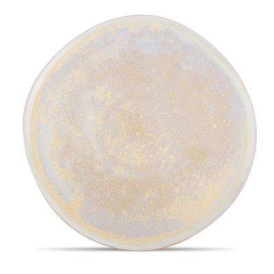 Teller Glister, 33 cm, gold