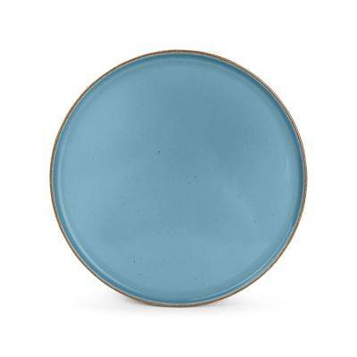 Teller Collect aus Porzellan, 28 cm, blau