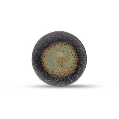 Flacher Teller strukturiertes Moos Cone, 20,5 cm