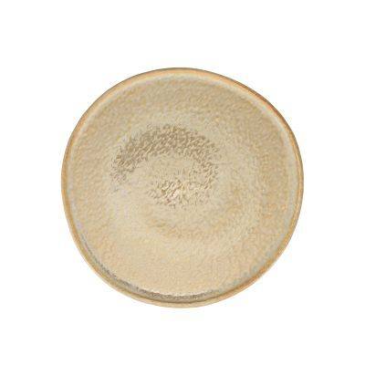 Flacher Teller Ferro, 29 cm, olive