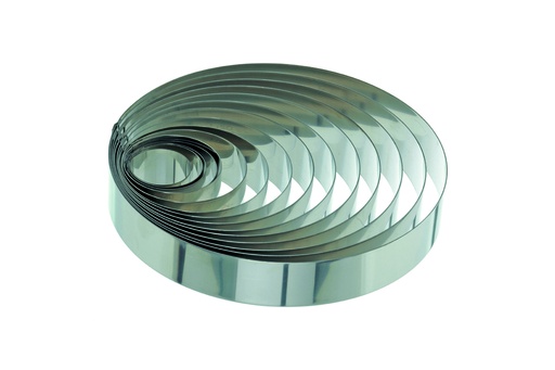 Tortenring aus Edelstahl, Ø 80 mm, Höhe 45 mm