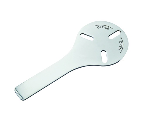 Hilfswerkzeug für Hebel Dosierspender, 185 x 65 mm