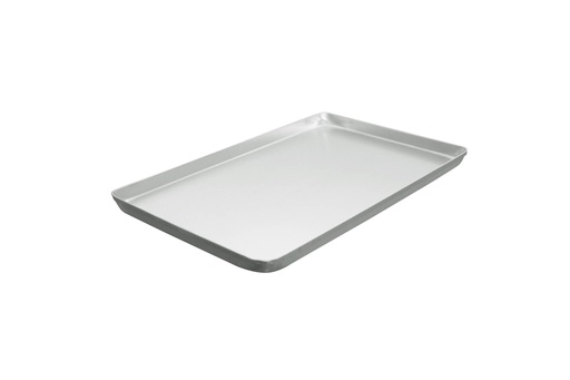 Ausstell-/Thekenblech aus Aluminium, 400 x 250 mm, silber