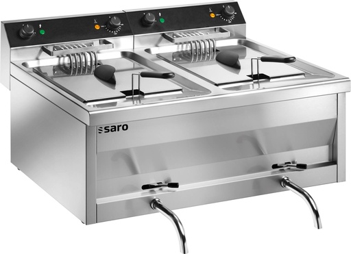 SARO Fritteuse Tischmodell GASTROLINE 9+9V