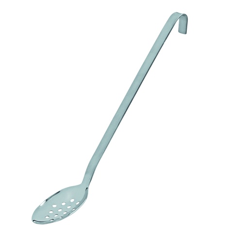 Servierlöffel aus Edelstahl, 330 mm, gelocht