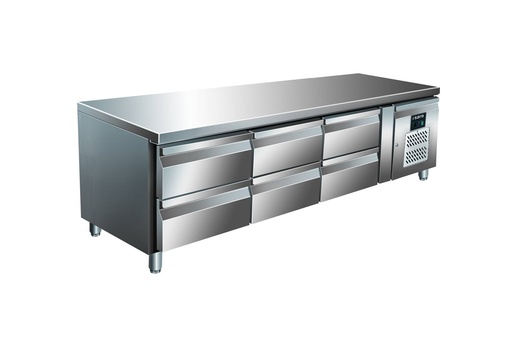 SARO Unterbaukühltisch, 3x2 Schubladen, UGN 3160 TN