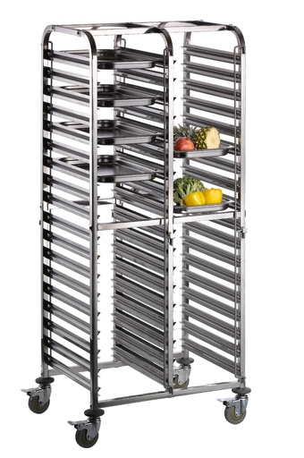SARO Regalwagen für Backbleche 600 x 400 mm, LIAM DUO