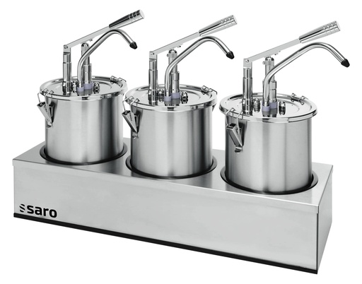 SARO Saucenspender Modell PD-003 3 x 5 ltr