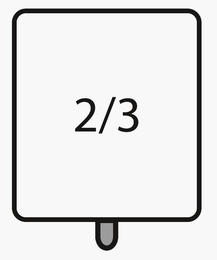 SARO E7/CPCEXD Nudelkorb: 2/3 GN