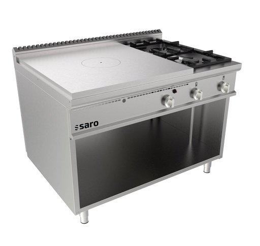 SARO Glühplattenherd, off. Unterbau, 2Brenn., LQ/TPG6BA